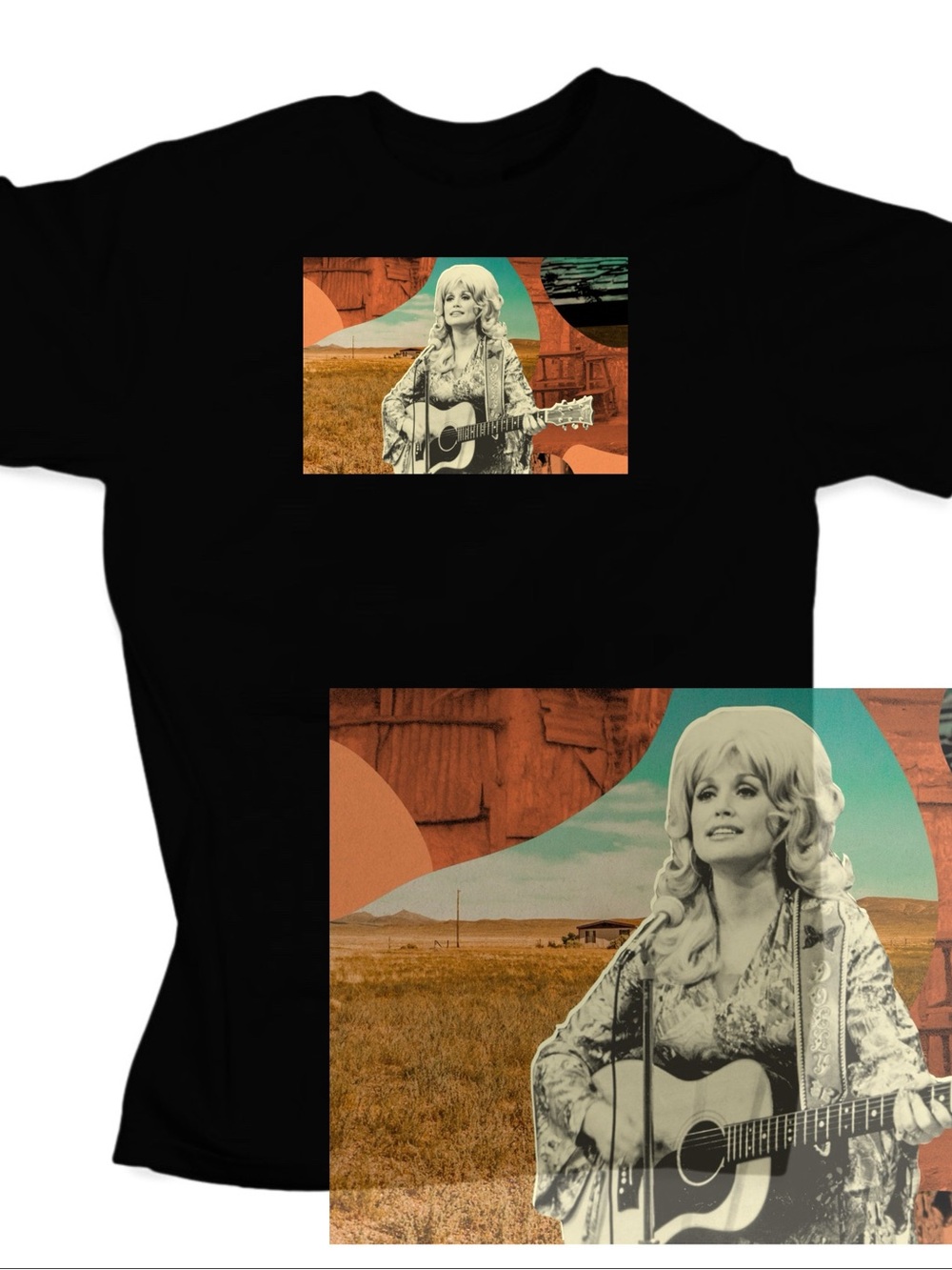 Dolly Parton retro graphic Tshirt